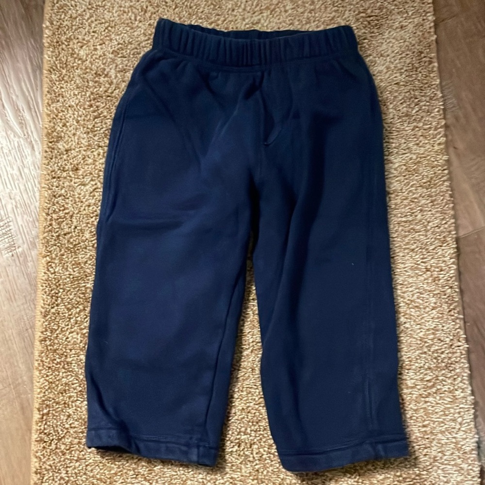 Cat & Jack navy blue pull on pantss 18 M